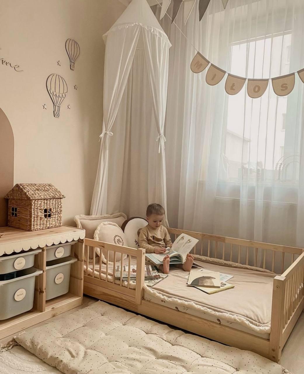 Кровать из натурального дерева 195х158 см Сосна (DL003) Кровать из натурального дерева 195х158 см Сосна (DL003)