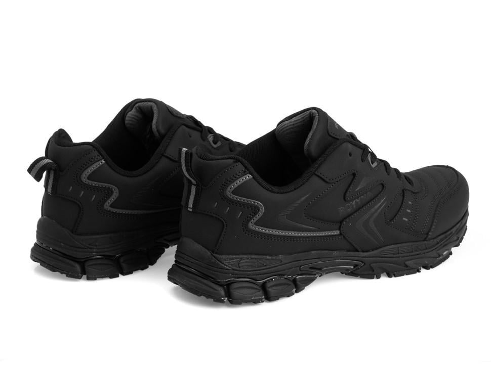 Кросівки чоловічі Royyna 7243003 з натуральної шкіри р. 42 Чорний (22665) - фото 3 Кросівки чоловічі Royyna 7243003 з натуральної шкіри р. 42 Чорний (22665) - фото 3