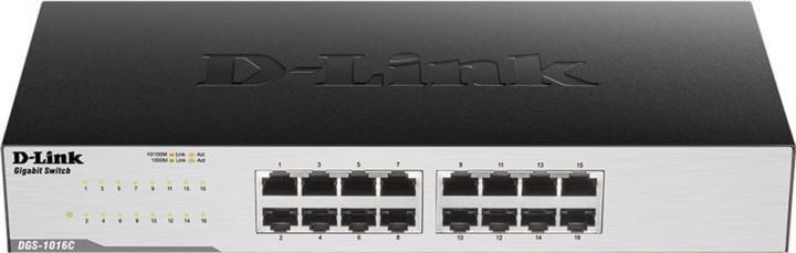 Комутатор некерований D-Link DGS-1016D
