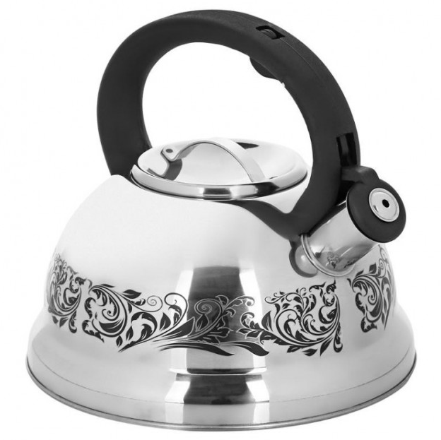 Чайник із нержавіючої сталі зі свистком Bohmann 2,7 л (ВН-77642)