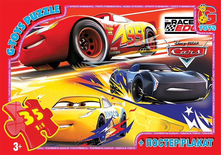 Пазли G-Toys "Тачки" 35 деталей (Z10187) Пазли G-Toys "Тачки" 35 деталей (Z10187)