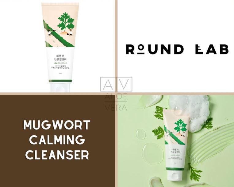 Пінка заспокійлива очищуюча Round Lab Mugwort Calming Cleanser з морським полином 150 мл - фото 3