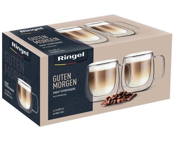 Набор чашек с двойной стенкой Ringel Guten Morgen 2 х 400 мл (RG-0002/2*400 s)