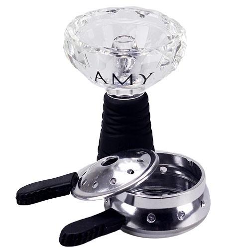 Набор Amy Deluxe Glassi 006 Set стеклянная чаша+heat box (1188882982)