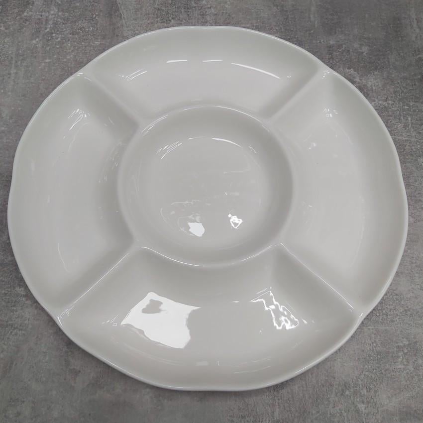 Менажниця Helios 2609 34,8 см порцелянова кругла (2050182255)