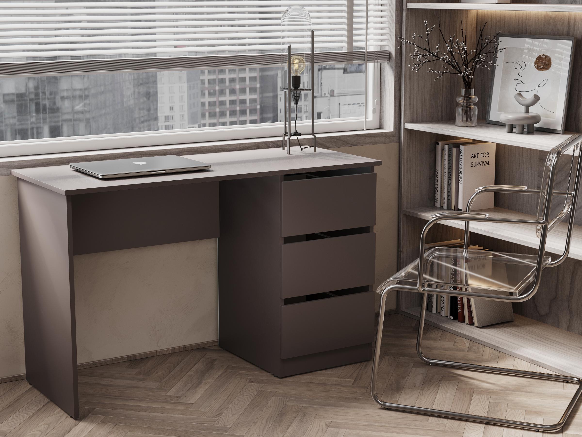 Стіл письмовий/комп'ютерниий Win Меблі Маямі Графіт (27766348) - фото 1 Стіл письмовий/комп'ютерниий Win Меблі Маямі Графіт (27766348) - фото 1