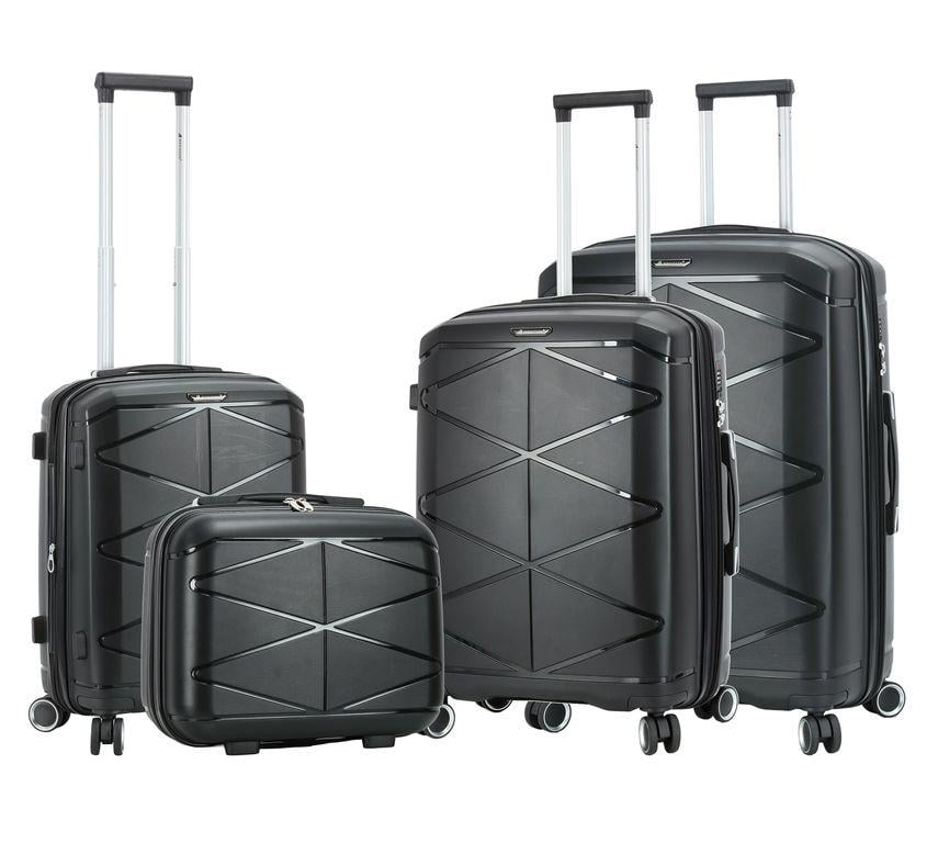 Комплект чемоданов Madisson Snowball 51304 Черный (31218406) Комплект чемоданов Madisson Snowball 51304 Черный (31218406)