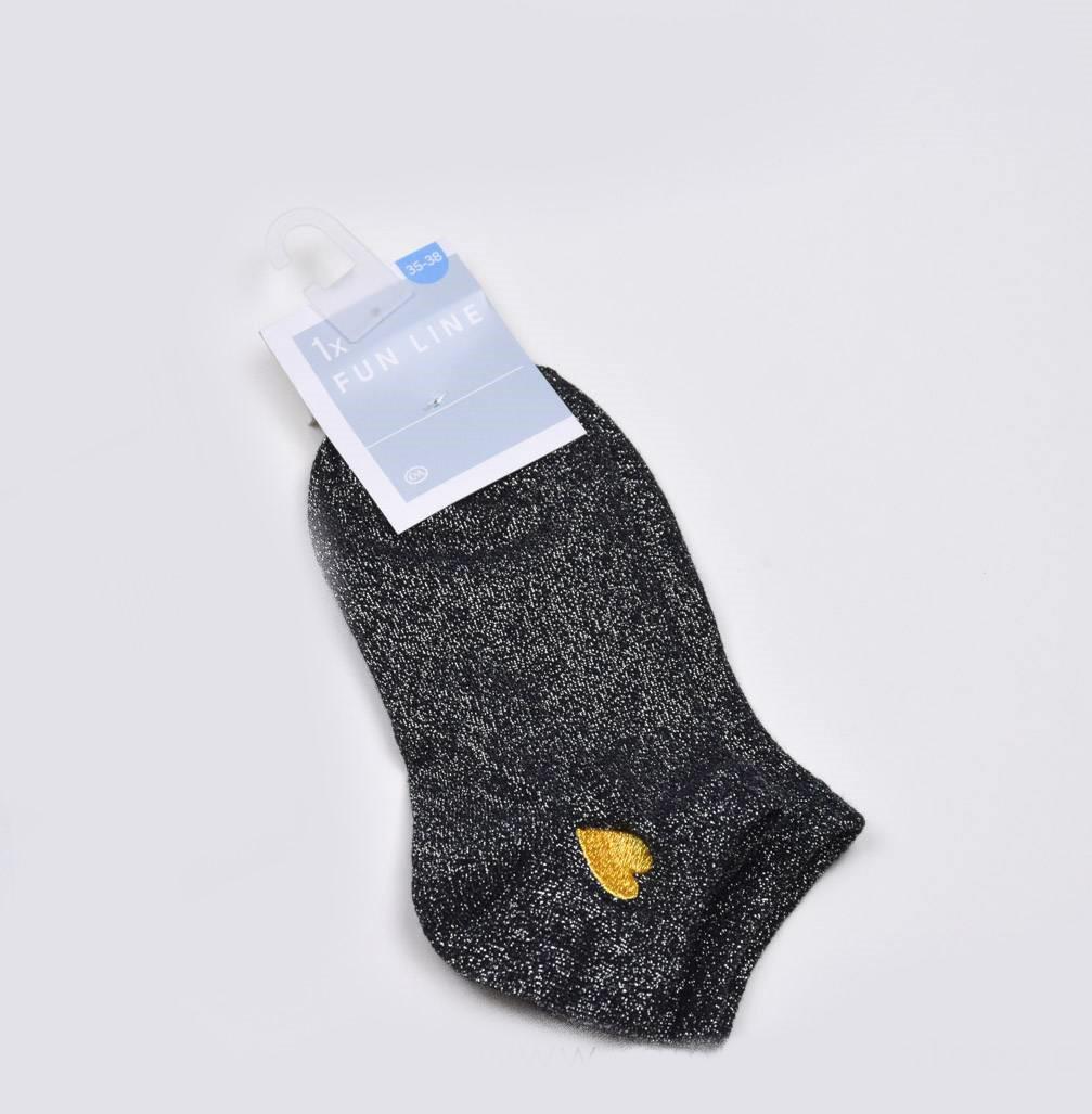 Шкарпетки C&A р. 39-42 Чорно-срібний (5867574090503)