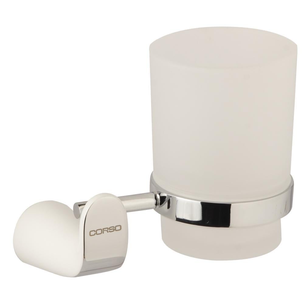 Склянка у ванну кімнату Corso Garda 116x115x93 мм White (9680543)