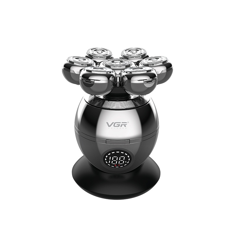 Електробритва чоловіча для бороди VGR V-315 із плаваючою головкою Хром (HPV315) - фото 8 Електробритва чоловіча для бороди VGR V-315 із плаваючою головкою Хром (HPV315) - фото 8