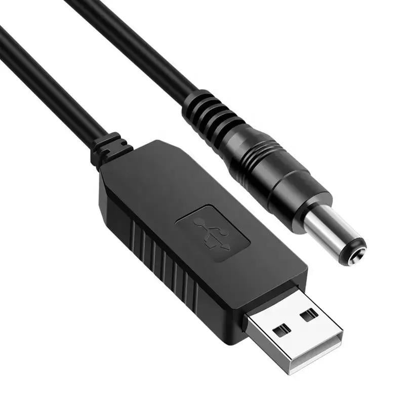 Кабель для роутера від павербанку USB 5V на 9V 5,5х2,5 мм (5696)