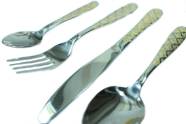 Набор столового императора 4 шт. Золотой