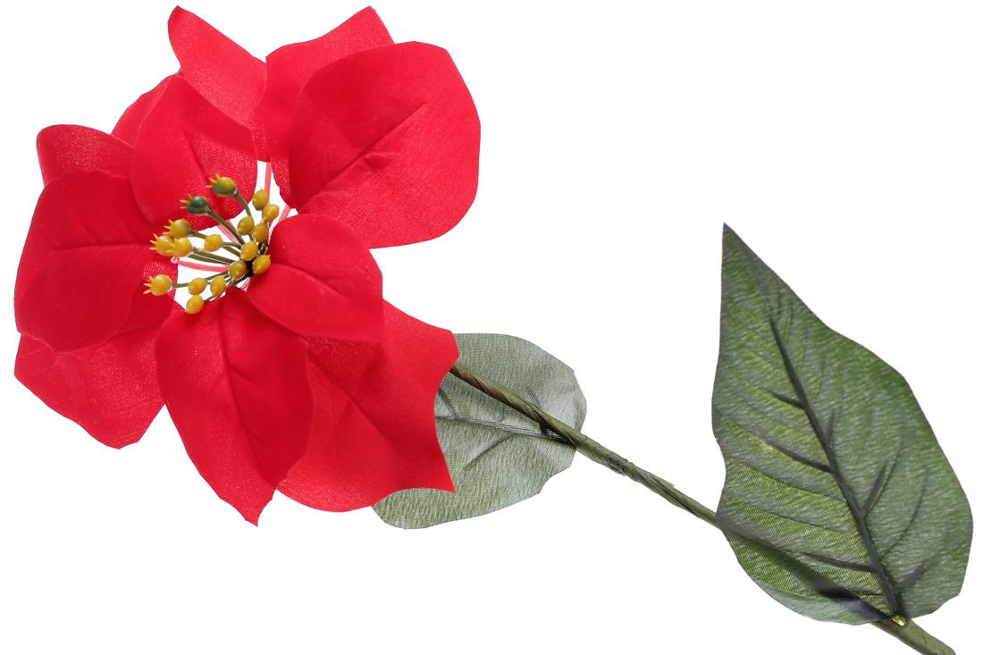 Декоративный цветок BonaDi Пуансеттия (704-100)