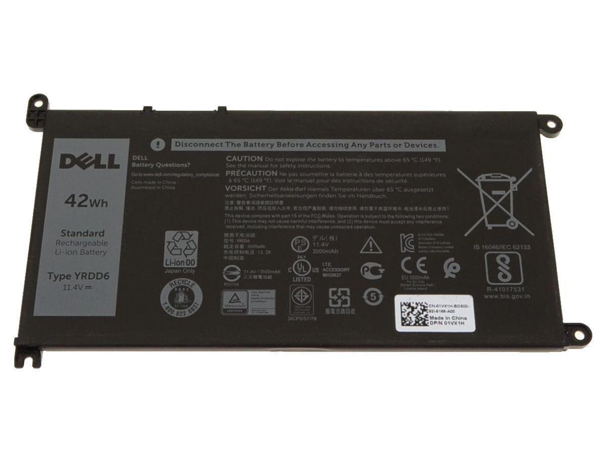 Аккумулятор для ноутбука Dell Inspiron 5593/5594/5598/YRDD6/11/4 V/42 Wh/3500 mAh