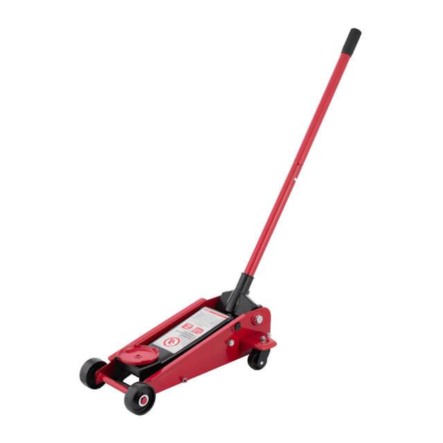 Домкрат гидравлический подкатной Intertool GT0135 225 т высота подъема 495 мм (108437)