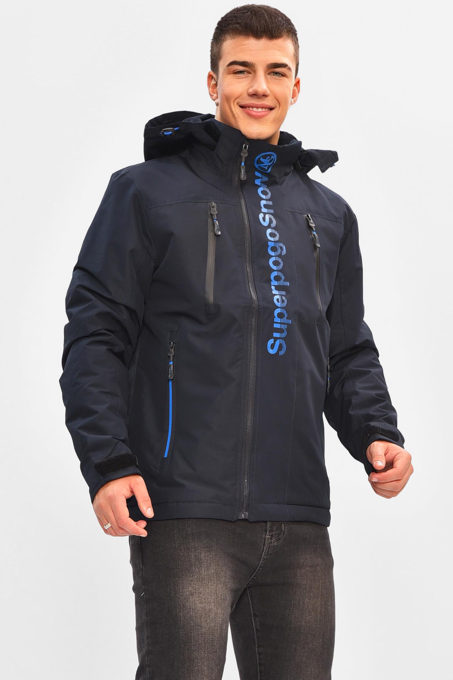 Куртка чоловіча демісезонна L Темно-синій (206976)