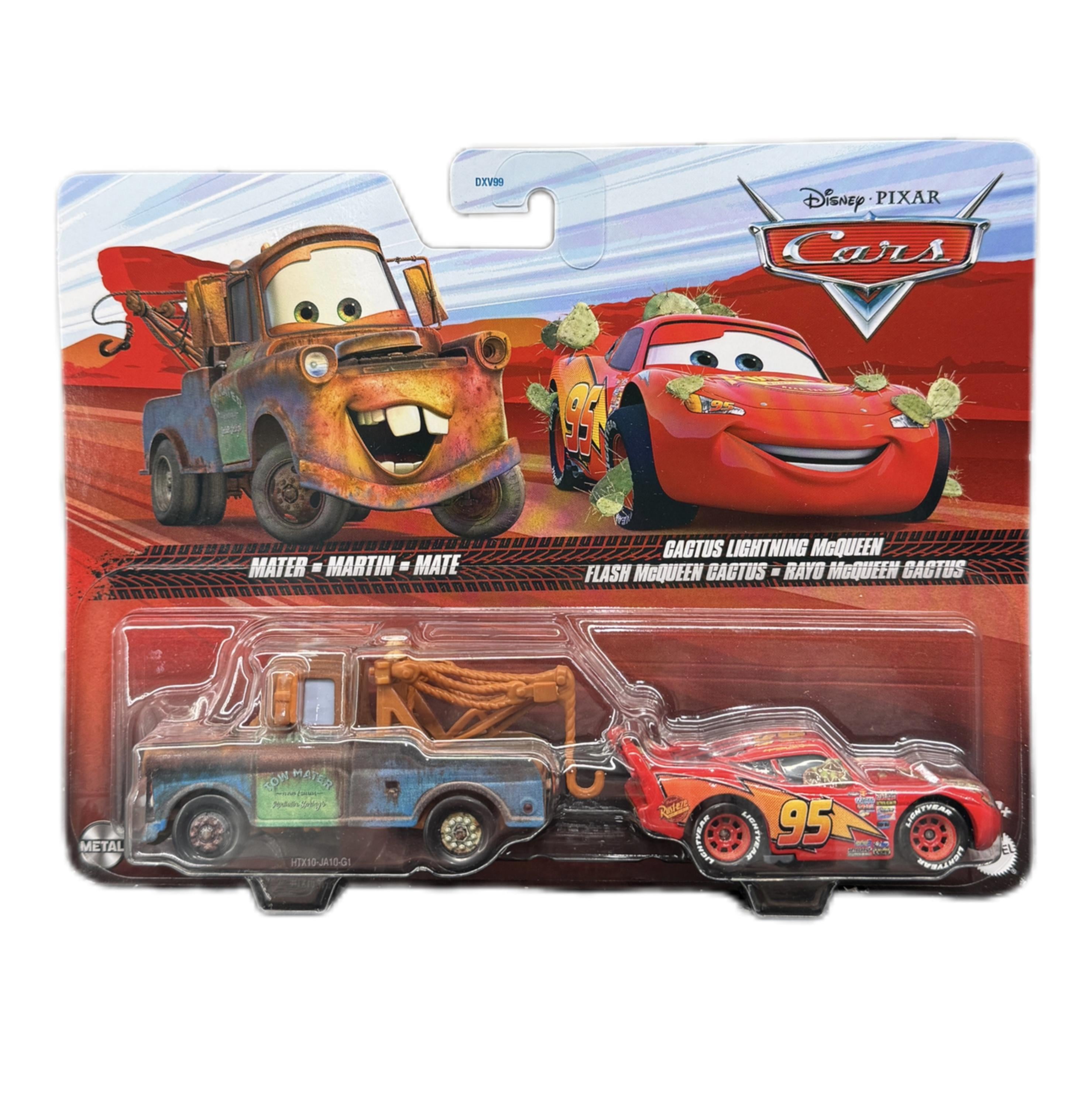 Набор машинок Mattel Cars Mater and Cactus McQueen (20580405)