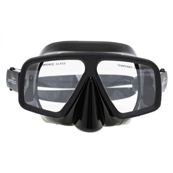 Маска для подводной охоты и дайвинга Marlin Apollo Black
