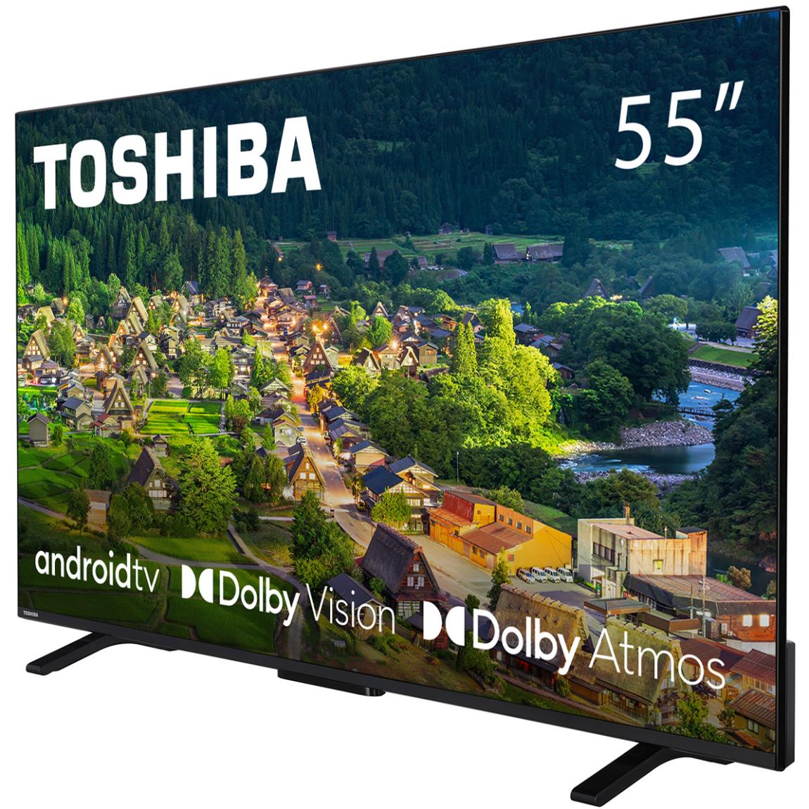Телевизор Toshiba 55UA2363DG 55" UHD LED T2 Android 11 2x10W Dolby Digital HDMI Wi-Fi VESA 200x200 M4 Black (55UA2363DG) - фото 3 Телевизор Toshiba 55UA2363DG 55" UHD LED T2 Android 11 2x10W Dolby Digital HDMI Wi-Fi VESA 200x200 M4 Black (55UA2363DG) - фото 3