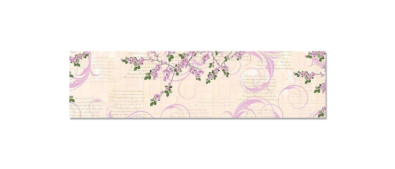 Наліпка вінілова на кухню Zatarga Намальована Сакура 650х2500 мм (1289776650)