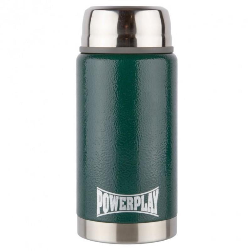 Термос харчовий PowerPlay 9002 з широкою горловиною 750 мл Зелений (90022)