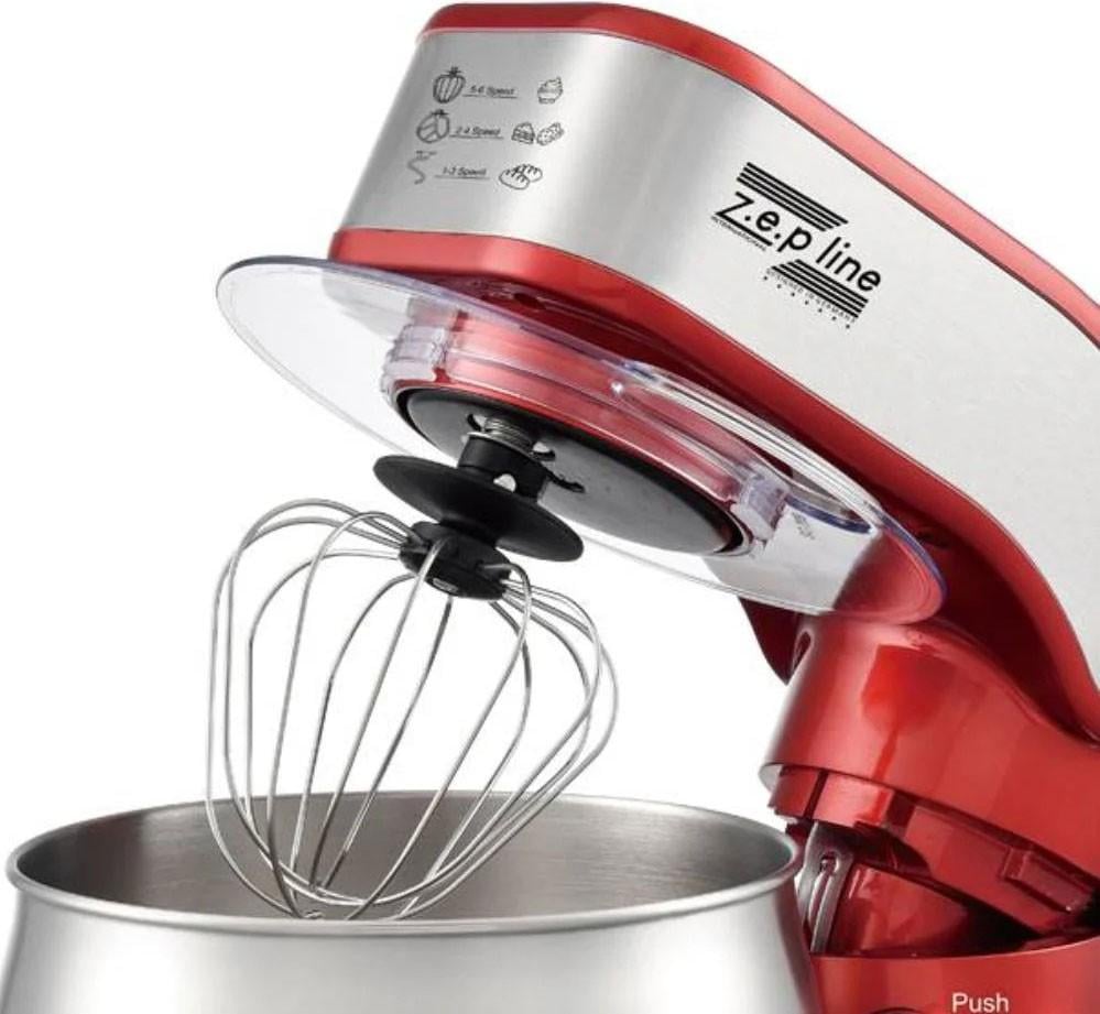 まるりん ᐉ Миксер-тестомис планетарный ZepLine ZP-136 6 л 3500 Вт