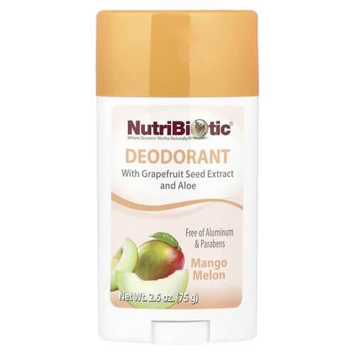 Дезодорант NutriBiotic Deodorant Mango/Melon 75 г (NBC-01067) Дезодорант NutriBiotic Deodorant Mango/Melon 75 г (NBC-01067)