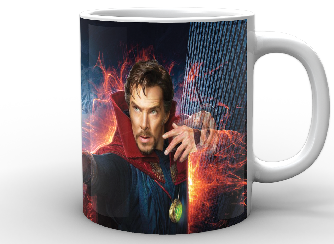 Чашка Gee! Белый Доктор Стрендж Doctor Strange магия DS.02.003