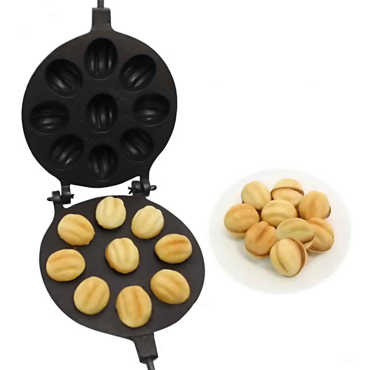 Горішниця з антипригарним тефлоновим покриттям на 9 горіхів (1523643) - фото 2 Горішниця з антипригарним тефлоновим покриттям на 9 горіхів (1523643) - фото 2