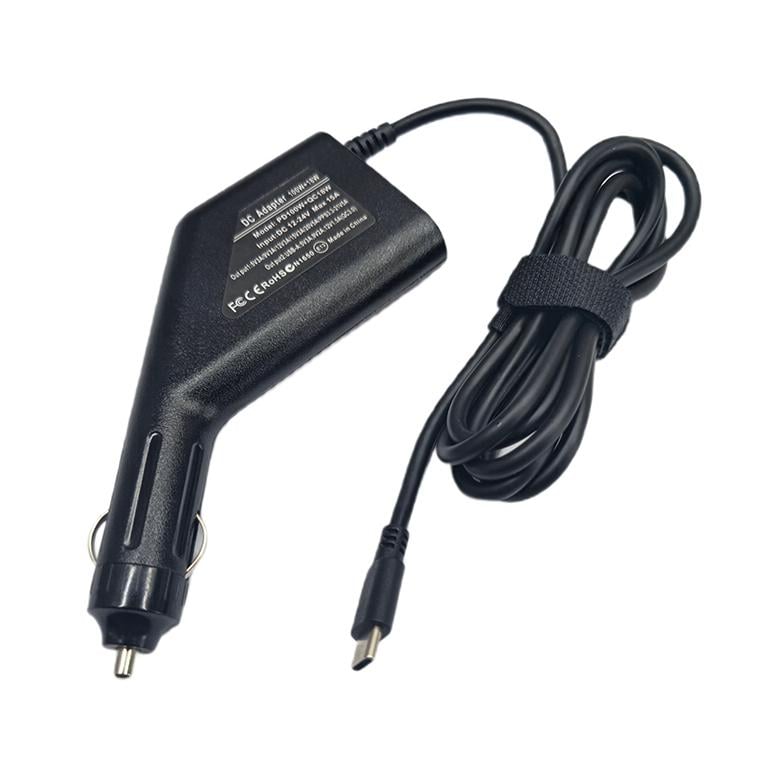 Адаптер автомобильный Type-C PD100W+QC18W для ноутбука от прикуривателя 12-24V ( CAR100WTypeC )