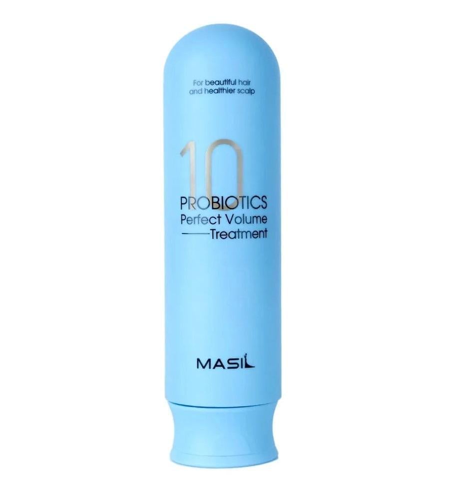 Бальзам для объема волос с пробиотиками MASIL 10 PROBIOTICS PERFECT VOLUME TREATMENT 300 мл (8809744061672)