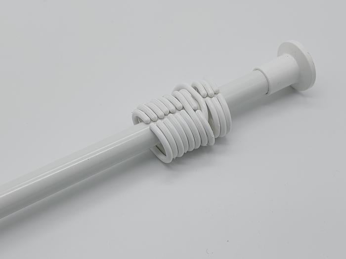 Карниз для шторок в ванную комнату Baniohome металлический телескопический 115-210 см (20132) - фото 3 Карниз для шторок в ванную комнату Baniohome металлический телескопический 115-210 см (20132) - фото 3