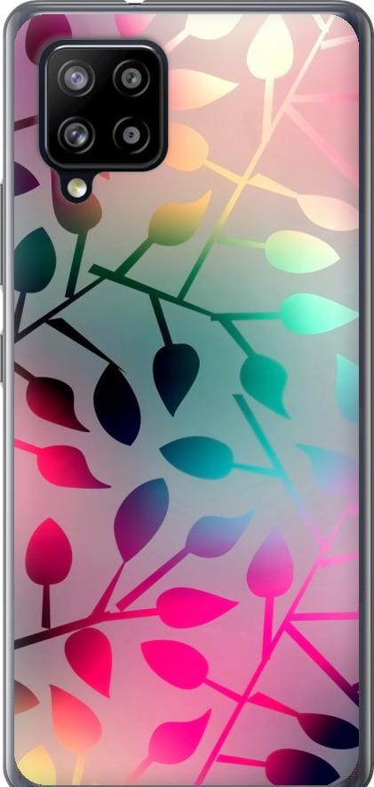 Чехол на Samsung Galaxy A42 A426B Листья (2235t-2098-42517)