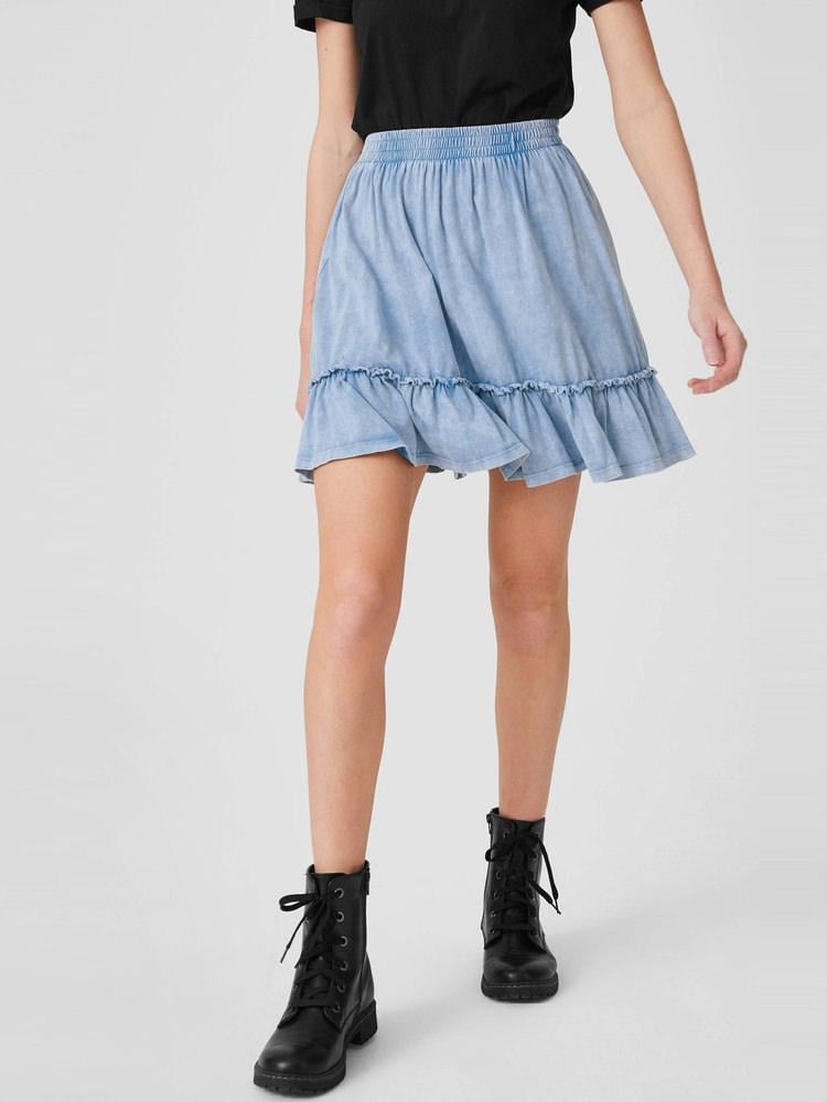 Юбка женская C&A 64342/2114237х50 XS Синий