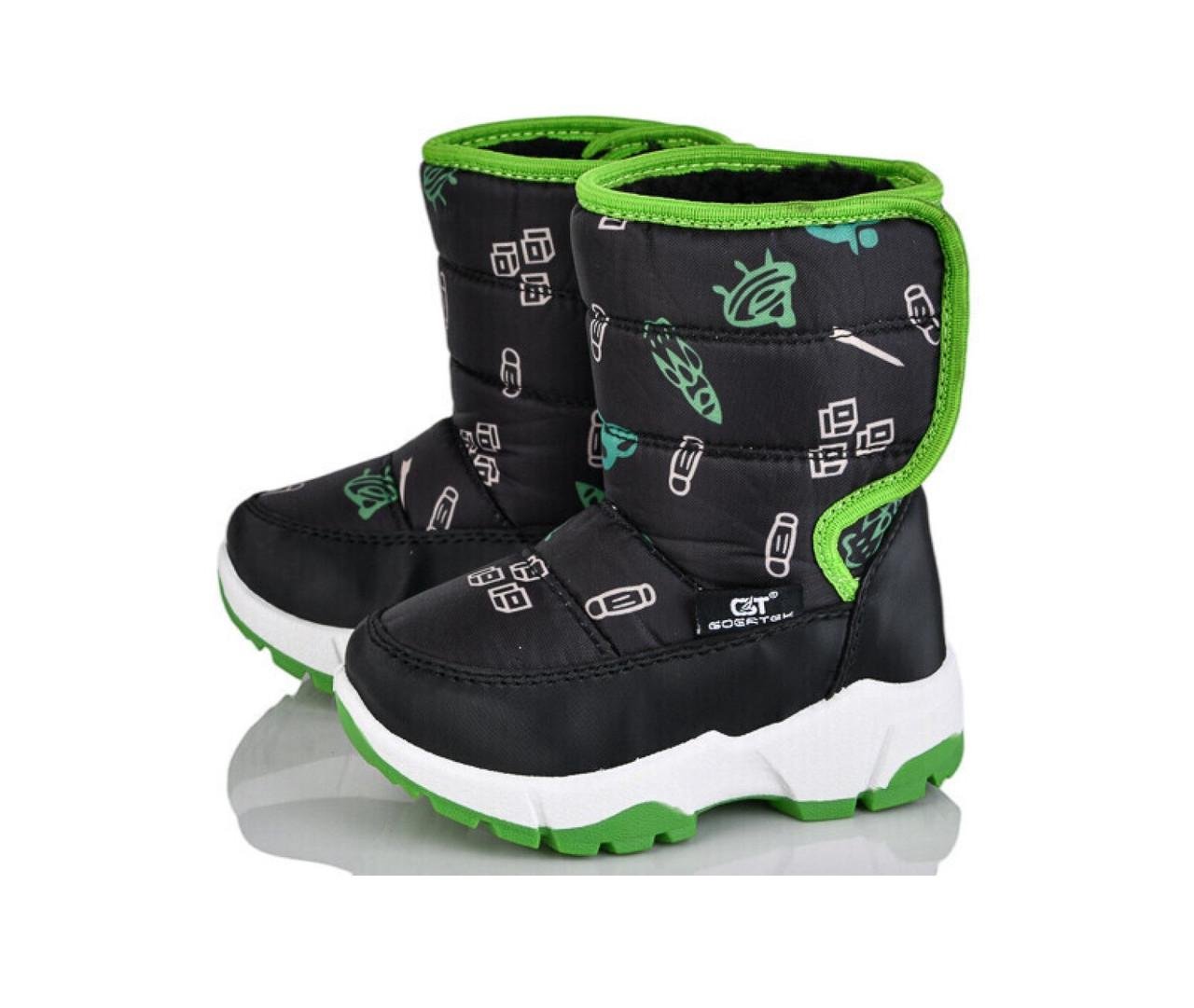 Зимние сапоги для мальчиков Clibee 2032476/24 р. 24 Черный