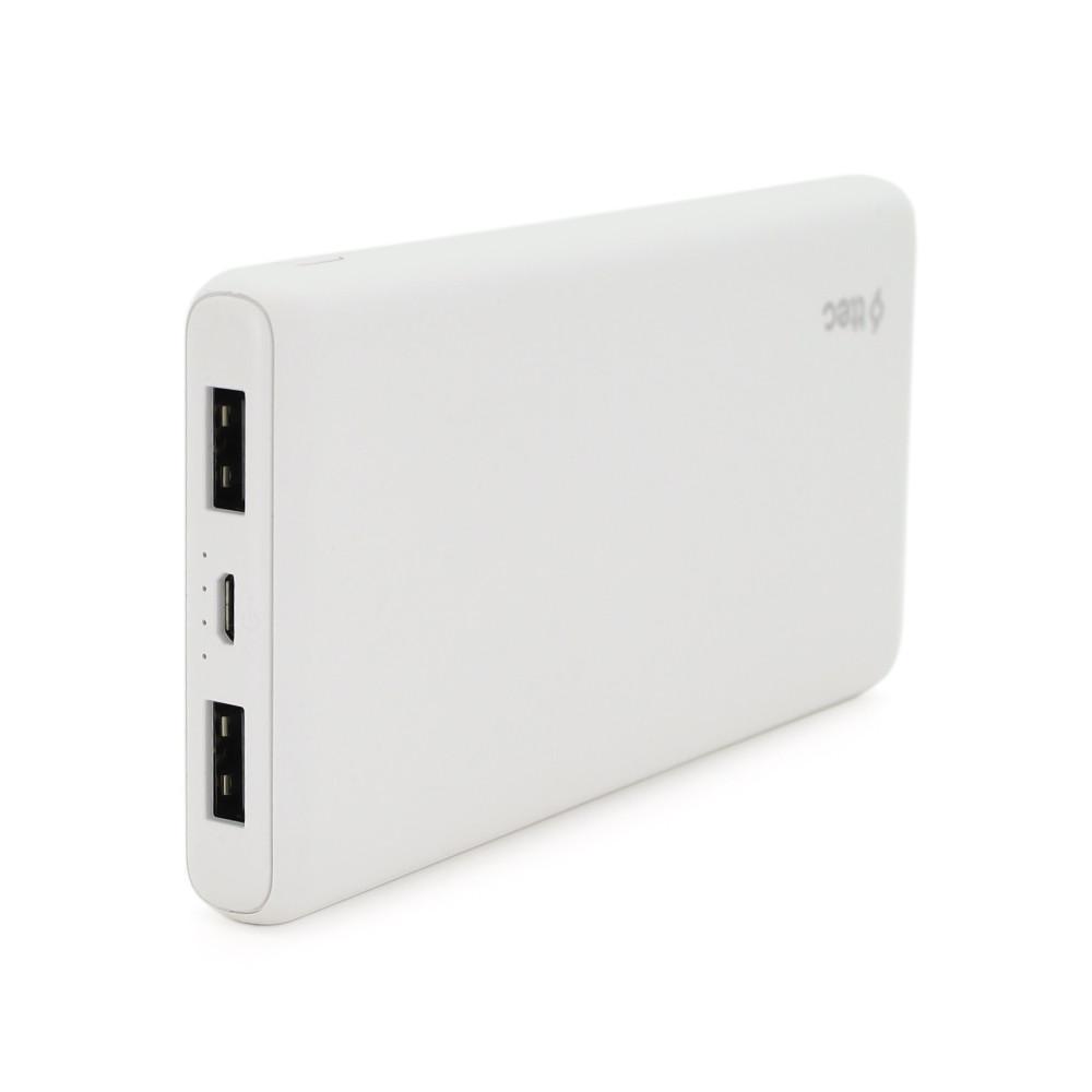 Повербанк Ttec 10000 mAh 2USB/Micro USB 20W 2BB171B White (DR012257)