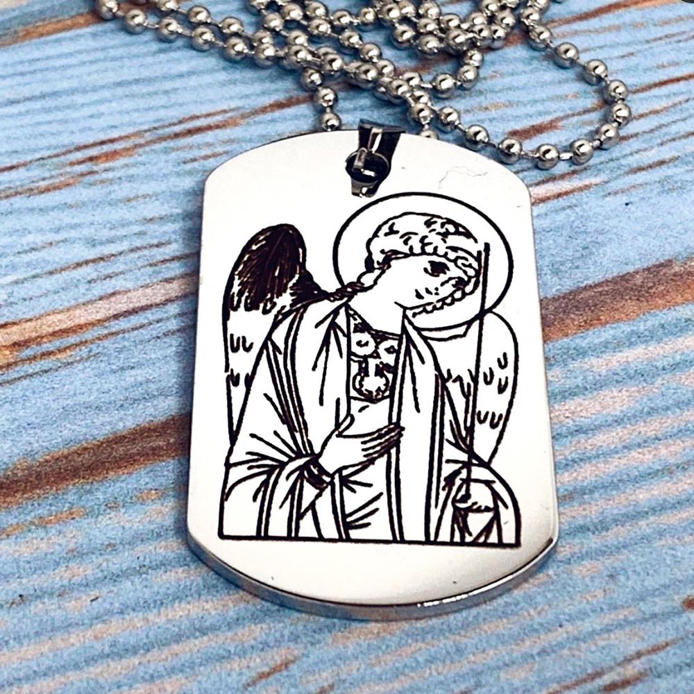 Брелок с гравировкой Ангела (БО0031)