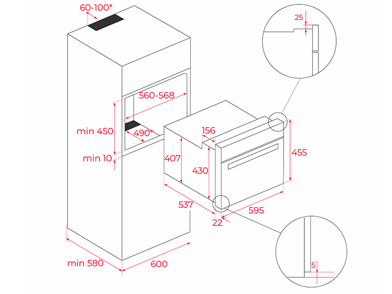 Духова шафа Teka HLC 8440 C FBK 111160028 (44138) - фото 2