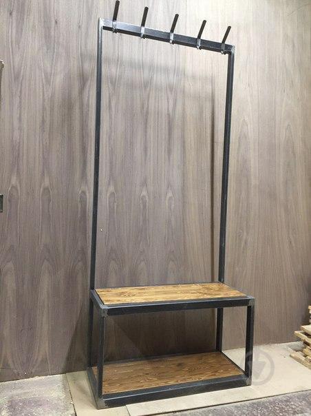 Вешалка GoodsMetall в стиле Лофт 1800х900х450 "Джанго"