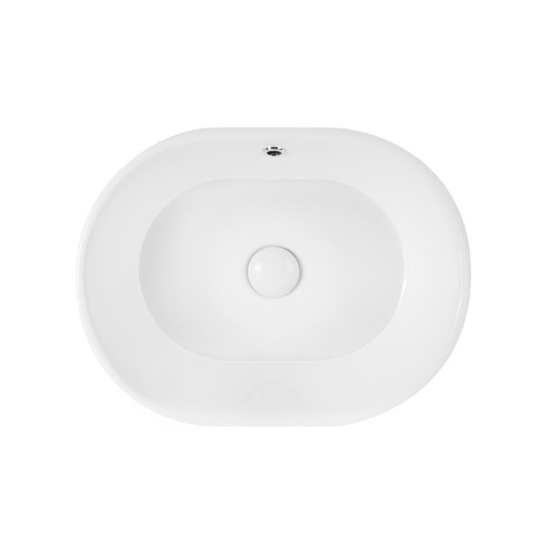 Раковина-чаша Q-tap Robin с донным клапаном White (QT1311A025W)