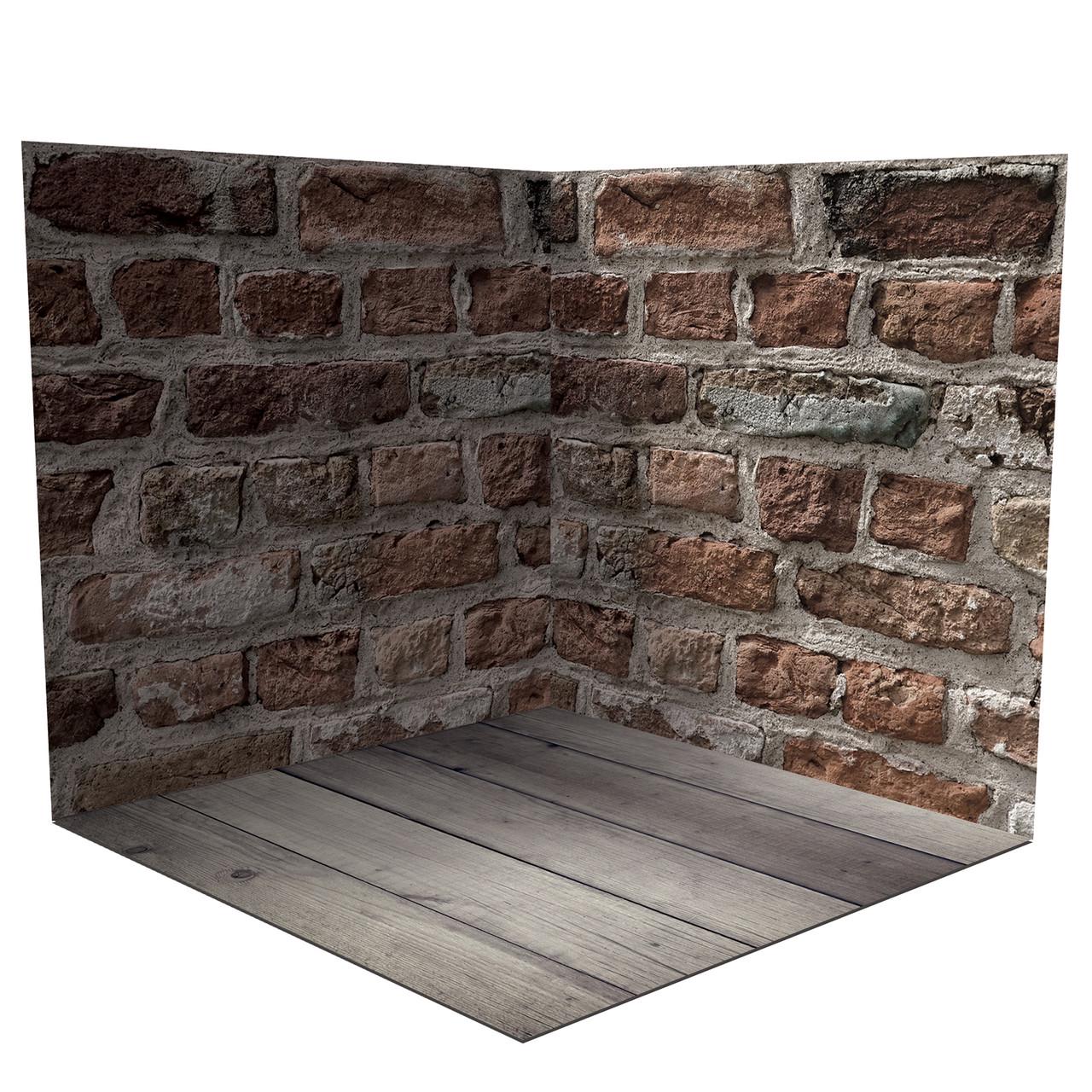 Фотофон вініловий кутовий 140x140 см Frontlit 450 г/м2 №58034