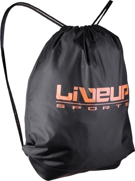 Сумка-мішок LiveUp SPORTS BAG Чорно-помаранчевий (LS3710-o)