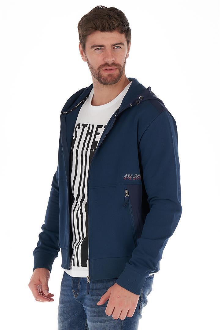 Світшот чоловічий Kvl 10302125 XXL Синій - фото 3 Світшот чоловічий Kvl 10302125 XXL Синій - фото 3