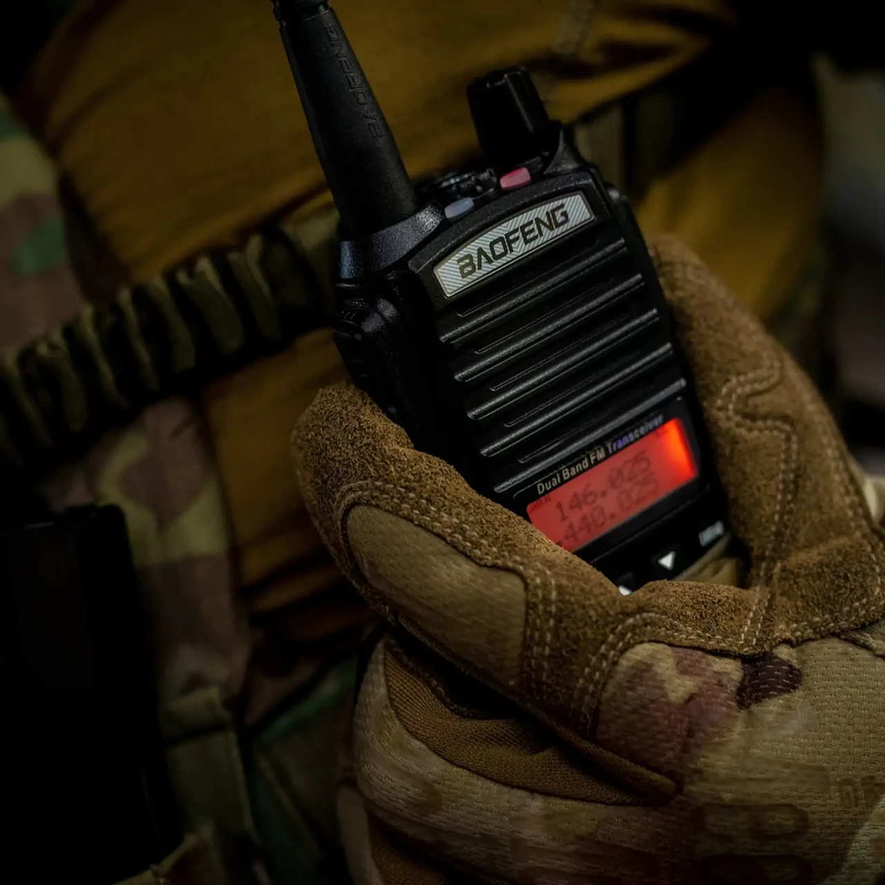Рація Baofeng UV-9R Pro Зелений на 128 каналів з водозахищена та дисплеєм 12 Вт/2200 мАг - фото 6