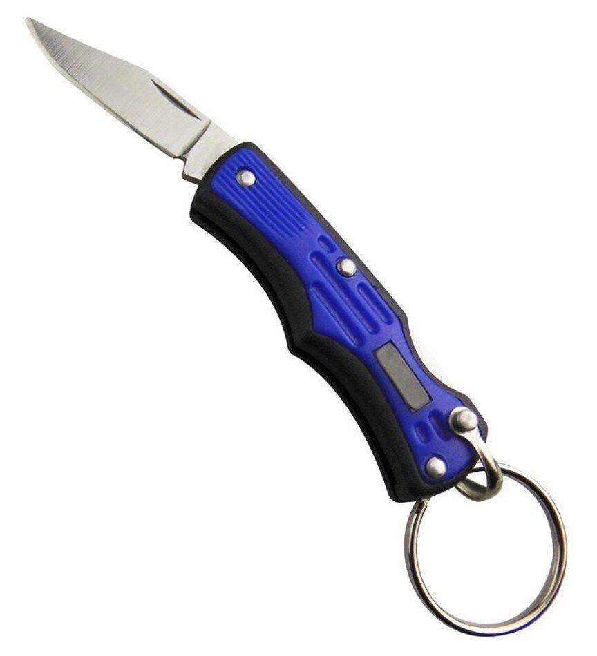 Брелок-нож Munkees 2524 Folding Knife III Blue