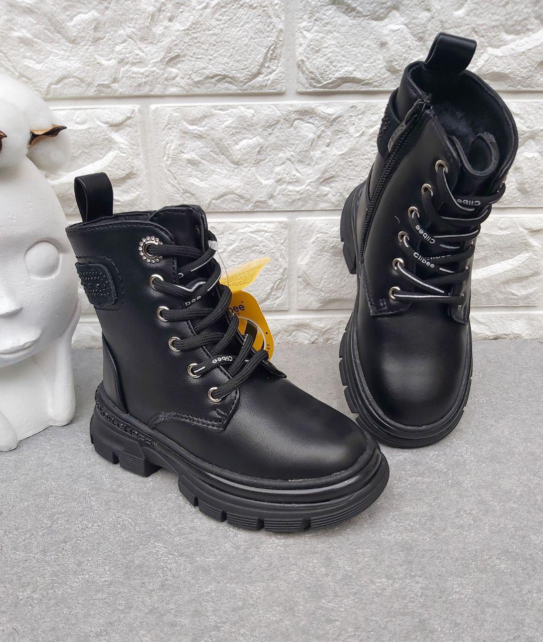 Чоботи зимові для дівчинки Clibee 1092 р. 26 16 см (1092)