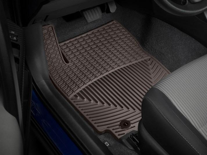 Коврики автомобильные передние резиновые WeatherTech W305CO Toyota RAV4 2013-2018 Коричневый (1185135832) - фото 1