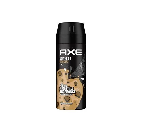 Дезодорант-спрей для мужчин AXE Leather & Cookies 150 мл (5830)