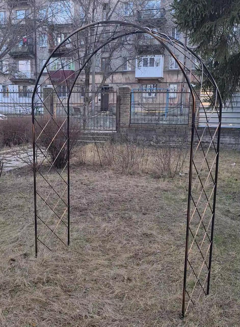 Арка садовая кованая металлическая 2,5х2 м (25442234) - фото 7 Арка садовая кованая металлическая 2,5х2 м (25442234) - фото 7