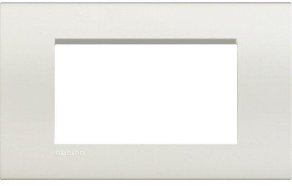 Рамка Legrand Bticino Axolute Air прямоугольная 4 модуля Белый (ERC-HW4804AW)